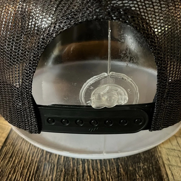 CUSTOM DESIGN FISH BONES FISHING HAT. - Picture 3 of 6